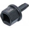 BGS Ölablassschrauben-Spezialprofil-Bit-Einsatz | Antrieb Innenvierkant 10 mm (3/8"") | für VAG