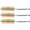 BGS Messingbürste | 17 mm | Antrieb Außensechskant 6,3 mm (1/4"") | 3-tlg.