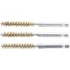 BGS Messingbürste | 8 mm | Antrieb Außensechskant 6,3 mm (1/4"") | 3-tlg.