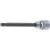 BGS Bit-Einsatz | Länge 100 mm | Antrieb Innenvierkant 10 mm (3/8"") | Keil-Profil (für RIBE) M6