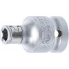 BGS Bit-Adapter mit Haltekugel | Innenvierkant 12,5 mm (1/2"") | Innensechskant 6,3 mm (1/4"")