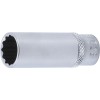 BGS Steckschlüssel-Einsatz Zwölfkant, tief | Antrieb Innenvierkant 6,3 mm (1/4"") | SW 13 mm