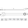BGS Maul-Ringschlüssel | extra lang | SW 11 mm