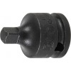 BGS Kraft-Steckschlüssel-Adapter | Innenvierkant 10 mm (3/8"") - Außenvierkant 6,3 mm (1/4"")