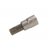 BGS Bit-Einsatz | Antrieb Innenvierkant 10 mm (3/8"") | T-Profil (für Torx) mit Bohrung T55