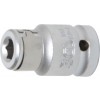 BGS Bit-Adapter mit Haltekugel | Innenvierkant 12,5 mm (1/2"") | Innensechskant 8 mm (5/16"")