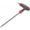 BGS Schraubendreher mit T-Griff und seitlicher Klinge | T-Profil (für Torx) mit/ohne Bohrung T25