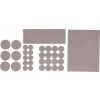 BGS Filzgleiter-Satz | beige | 38-tlg.