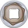 BGS Steckschlüssel-Einsatz Sechskant, tief | Antrieb Innenvierkant 6,3 mm (1/4"") | SW 14 mm