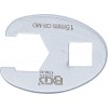 BGS Hahnenfußschlüssel | Antrieb Innenvierkant 10 mm (3/8"") | SW 15 mm