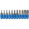 BGS Bit-Satz | Antrieb Außensechskant 6,3 mm (1/4"") | Abtrieb T-Profil (für Torx) | 11-tlg.