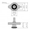 BGS Adapter Nr. 4 für Art. 8027, 8098 | für Ford, Honda, Hyundai, Lexus, Mazda, Mercedes-Benz, Mitsubishi, Nissan, Peugeot, Subaru, Suzuki, Toyota