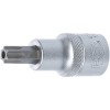 BGS Bit-Einsatz | Antrieb Innenvierkant 12,5 mm (1/2"") | T-Profil (für Torx) mit Bohrung T50