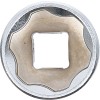 BGS Steckschlüssel-Einsatz Super Lock | Antrieb Innenvierkant 10 mm (3/8"") | SW 20 mm