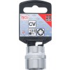 BGS Steckschlüssel-Einsatz Super Lock | Antrieb Innenvierkant 10 mm (3/8"") | SW 20 mm