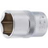 BGS Steckschlüssel-Einsatz Sechskant | Antrieb Innenvierkant 12,5 mm (1/2"") | SW 3/4""