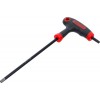 BGS Schraubendreher mit T-Griff und seitlicher Klinge | T-Profil (für Torx) mit/ohne Bohrung T30