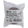 BGS Schleifblatt-Satz für Exzenterschleifer | Ø 75 mm | K 60 - 80 - 120 | 30-tlg.