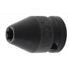 BGS Kraft-Steckschlüssel-Einsatz E-Profil | Antrieb Innenvierkant 12,5 mm (1/2"") | SW E10