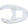 BGS Hahnenfußschlüssel | Antrieb Innenvierkant 12,5 mm (1/2"") | SW 20 mm