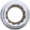 BGS Steckschlüssel-Einsatz Zwölfkant, tief | Antrieb Innenvierkant 12,5 mm (1/2"") | SW 12 mm