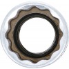 BGS Steckschlüssel-Einsatz Zwölfkant, tief | Antrieb Innenvierkant 12,5 mm (1/2"") | SW 16 mm