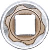 BGS Steckschlüssel-Einsatz Super Lock, tief | Antrieb Innenvierkant 10 mm (3/8"") | SW 17 mm