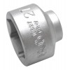 BGS Steckschlüssel-Einsatz Sechskant | Antrieb Innenvierkant 10 mm (3/8"") | SW 27 mm