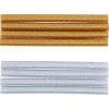 BGS Heißklebe-Patronen | gold-/silber-metallic | Ø 11 mm, 150 mm | 8-tlg.