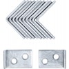 BGS Stuhlwinkel | 25 x 25 x 15 mm | 12-tlg.