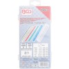 BGS Schrumpfschlauch-Sortiment | farbig | 100-tlg.