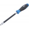 BGS Flexibler Schraubendreher mit Rundgriff | E-Profil E7 | Klingenlänge 150 mm