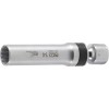 BGS Zündkerzen-Gelenkeinsatz Zwölfkant mit Haltefeder | Antrieb Innenvierkant 10 mm (3/8"") | SW 14 mm