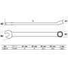 BGS Maul-Ringschlüssel | extra lang | SW 14 mm