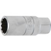 BGS Zündkerzen-Einsatz mit Haltegummi, Zwölfkant | Antrieb Innenvierkant 10 mm (3/8"") | SW 18 mm