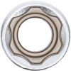 BGS Steckschlüssel-Einsatz Super Lock, tief | Antrieb Innenvierkant 12,5 mm (1/2"") | SW 17 mm