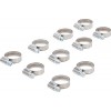 BGS Schlauchklemmen | rostfrei | 16 x 25 mm | 10-tlg.