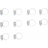 BGS Schlauchklemmen | rostfrei | 16 x 25 mm | 10-tlg.