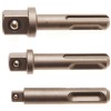 BGS Adapter-Satz | SDS - Außenvierkant 6,3 mm (1/4""), 10 mm (3/8""), 12,5 mm (1/2"") | 3-tlg.