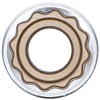 BGS Steckschlüssel-Einsatz Zwölfkant, tief | Antrieb Innenvierkant 12,5 mm (1/2"") | SW 19 mm