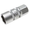 BGS Zündkerzen-Einsatz mit Magnet, Sechskant | Antrieb Innenvierkant 12,5 mm (1/2"") | SW 21 mm