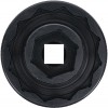 BGS Kraft-Steckschlüssel-Einsatz Sechskant / Zwölfkant | 12,5 mm (1/2"") | für Ducati Radbefestigung | SW 28 / 55 mm