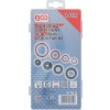 BGS Dichtring-Sortiment | Gummi und Fiberglas | 141-tlg.