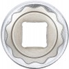 BGS Steckschlüssel-Einsatz Zwölfkant | Antrieb Innenvierkant 12,5 mm (1/2"") | SW 27 mm