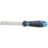 BGS Schaber | rostfrei | schwerer 2-Komponenten-Gummigriff mit Loch
