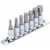 BGS Bit-Einsatz-Satz | Antrieb Innenvierkant 6,3 mm (1/4"") | Innensechskant 4 - 12 mm | 7-tlg.