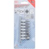 BGS Bit-Einsatz-Satz | Antrieb Innenvierkant 6,3 mm (1/4"") | Innensechskant 4 - 12 mm | 7-tlg.