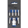 BGS Schraubendreher-Bit-Satz | Antrieb Außensechskant 10 mm (3/8"") | T-Profil (für Torx) | 7-tlg.