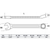 BGS Maul-Ringschlüssel | SW 25/32""
