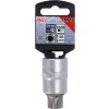 BGS Bit-Einsatz | Antrieb Innenvierkant 12,5 mm (1/2"") | Innenvielzahn (für XZN) M18